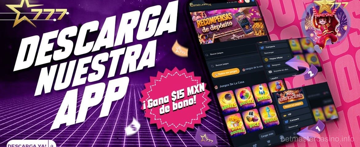 Bono de bienvenida Betmaster Casino - Hasta $5000 MXN